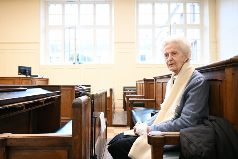 La duchesse de Montpensier, à Dreux, le 15 mars 2022.